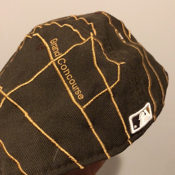 New Era 59Fifty MLB Genuine Merchandise New York Yankees NYC Map Baseball Hat - Picture 4 of 8